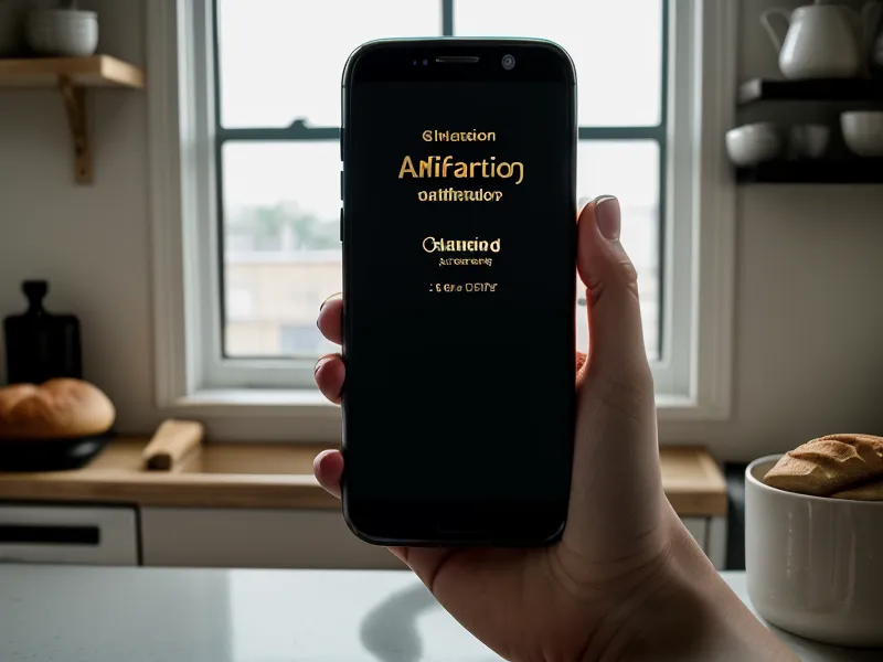 Smartphone showing a smoke detection alert from the X-Sense app